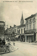 La Tremblade * La Rue Georges Clémenceau * Commerces Magasins - La Tremblade