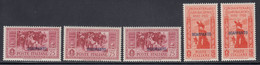 Insieme Di 5 Valori Sass. MNH** MH* Cv 350 - Egée (Scarpanto)