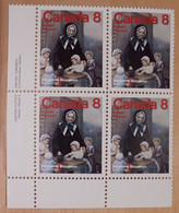 Canada 1978 660 Marguerite Bourgeois Bloc De Coin BL - Blocks & Sheetlets