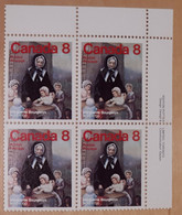 Canada 1978 660 Marguerite Bourgeois Bloc De Coin TR - Blocks & Sheetlets