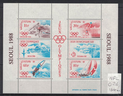 Wallis Et Futuna 1988 - BF3 Neuf SANS Charnière - Scott#375a - Jeux Olympiques, Séoul, Olympic Games - Blokken & Velletjes