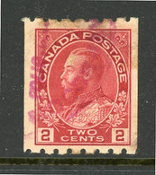 Canada USED 1913 King George V "Admiral" Coil Stamp - Autres & Non Classés