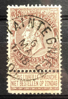 België, 1893, Nr 61, Gestempeld TAINTEGNIES - 1893-1900 Barba Corta