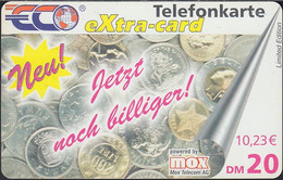 GERMANY Prepaid - ECO Powered By Mox - Coins - Münzen 20DM/10,23€ - [2] Prepaid