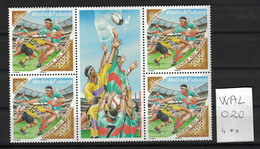 Wallis Et Futuna 2007 - Bloc De 4 Yvert 687 Neuf SANS Charnière -Scott#644 - Coupe Du Monde 2007, Rugby - Unused Stamps