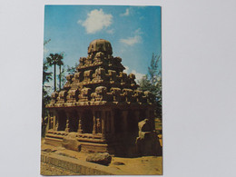 India Mahabalipuram  Dharmaraja Ratha  A 221 - Indien