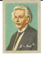 Chocolat Jacques-+/-1960-Albert Einstein-1879-1955-Physicien Et Mathématicien-Théorie De La Relativité-Prix Nobel 1921 - Jacques