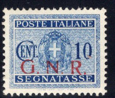 Repubblica Sociale - Segnatasse 10 Cent. GNR Brescia ** MNH - Postage Due