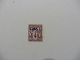 France (ex-colonies & Protectorats) > Port-Saïd :timbre N° 4 Neuf Charnière - Unused Stamps