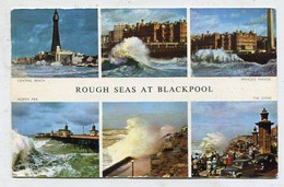 AK 057909 ENGLAND - Blackpool - Rough Seas - Blackpool