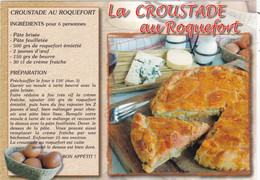 RECETTES DE CUISINE.." LA CROUSTADE AU ROQUEFORT " - Recettes (cuisine)