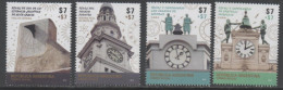 ARGENTINA, 2015, MNH, CLOCKS, CLOCK TOWERS,  4v - Horlogerie