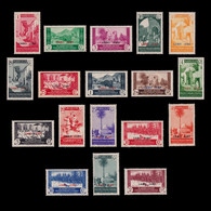 CABO JUBY.1935-36.Habilitados.Serie.MNH-MN. Edifil 67-84 - Cabo Juby