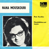 * 7" *  NANA MOUSKOURI - ROTE KORALLEN (Holland 1963) - Otros - Canción Alemana