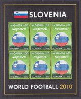 2010 Gambia 6241KL 2010 FIFA World Cup In South Africa - Slovenia 9,00 € - 2010 – South Africa