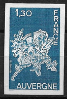 France N°1850** Essai Non Dentelé, Auvergne. - Otros & Sin Clasificación