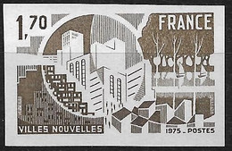 France N°1855** Essai Non Dentelé, Villes Nouvelles. - Otros & Sin Clasificación