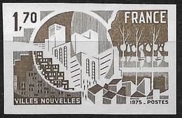 France N°1855** Essai Non Dentelé, Villes Nouvelles. - Other & Unclassified