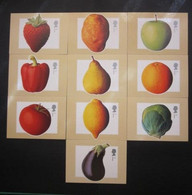 2003 FRUIT AND VEGETABLES P.H.Q. CARDS UNUSED, ISSUE No. 251 (B) #00883 - Carte PHQ