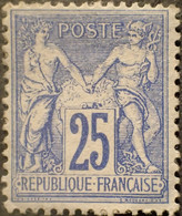 R1311/1898 - FRANCE - SAGE TYPE II N°98 (sur Support Papier) NEUF(*) - Cote (2022) : 200,00 € - 1876-1898 Sage (Tipo II)