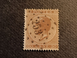 N 19  Afst./Obl.  " 253 "  " MONT-ST-GUIBERT " - 1865-1866 Profiel Links