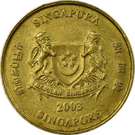 Monnaie, Singapour, 5 Cents, 2003, Singapore Mint, TTB, Aluminum-Bronze, KM:99 - Singapour
