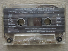 Cassette Audio - K7 - Guns N' Roses - Use Your Illusion II - Geffen 1991 - Cassettes Audio