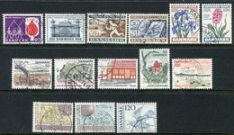 DENMARK 1974 Complete Commemorative Issues  Used. Between Michel 555-79 - Gebruikt