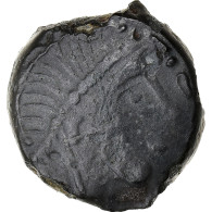 Monnaie, Aulerques Éburovices, Bronze Au Sanglier Enseigne, C. 60-50 BC, TTB - Gauloises