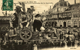 I3105 - CARNAVAL De NICE XL - Chiens Policiers à La Recherche De La Joconde - Carnaval