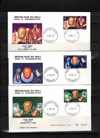 Mali 1970 Space / Raumfahrt / L'espace - Jules Verne FDC - Africa