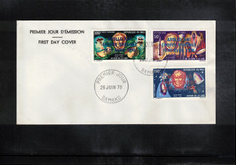 Mali 1970 Space / Raumfahrt / L'espace Apollo XIII - Jules Verne FDC - Africa