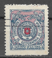 SOCIEDADE De GEOGRAFIA De LISBOA 1931 - Afinsa 10 - Usati