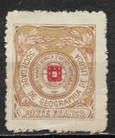 SOCIEDADE De GEOGRAFIA De LISBOA 1932 - Afinsa 12 - Unused Stamps