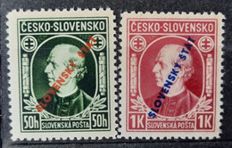 Slovaquie 1939 N°30/31 **TB Cote 7€ - Ungebraucht