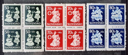 Slovaquie 1943 N°83/85 **TB Cote 6,40€ - Ungebraucht