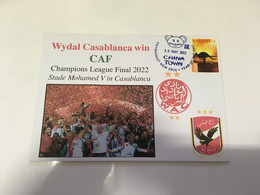 (5 H 49) Football - Morocco - Wydal Casablanca - Champion Leagues Final 2022 Winner - Fußball-Afrikameisterschaft