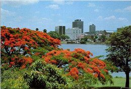 (5 H 51) Australia Post Pre-Paid 18 Cent Postcards - 2 Postcards - Queensland - (Brisbane & Surfer's Paradise) - Brisbane