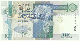 Seychelles - 10 Rupees - ND (1998 - 2008 ) - Pick 36 - Serie AA - Seychelles