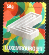 Luxemburg - C9/40 - (°)used - 2013 - Michel 1976 - Postocollant 'L' - Gebraucht