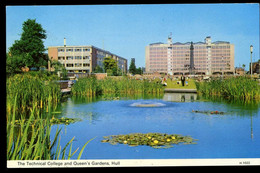 Hull The Technical College And Queen's Gardens Dennis - Hull