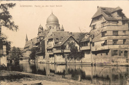 Nurnberg // Partie An Der Insel Schutt (Judaica - Synagoge) 1910 - Jewish