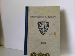 Nassauische Annalen, 1983, Band 94, Jahrbuch Des Vereins Für Nassauische Altertumskunde Und Geschichtsforschun - Hessen