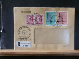 99/130    LETTRE  LUX. 1967 RECOMM. - Storia Postale