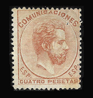 España.Amadeo I.1872.4p.MNG Edifil 128 - Unused Stamps