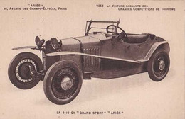 Automobile - Voiture Ancienne - Ariès 8-10 Cv Grand Sport - Pas Circulé - TBE - A - Passenger Cars
