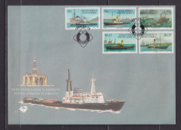 SOUTH AFRICA - 1994 Tugboats Large FDC As Scan - Lettres & Documents