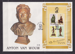 SOUTH AFRICA - 1992 Anton Van Wouw Miniature Sheet Large FDC As Scan - Lettres & Documents