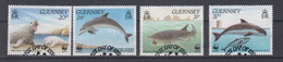 W.W.F. - 1990 (GUERNSEY) - Nr 104 - Gest/Obl/Us - Usados