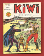 Kiwi N° 382 - Editions Lug - Avec Blek Le Roc Et Lone Wolf - Février 1987 - BE - Kiwi